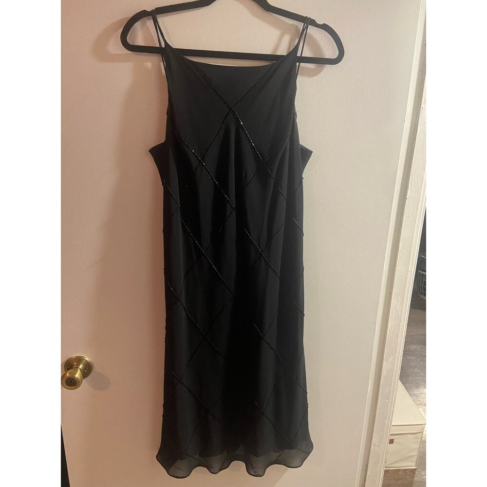 Jones New York Black Slip Dress - Size 12